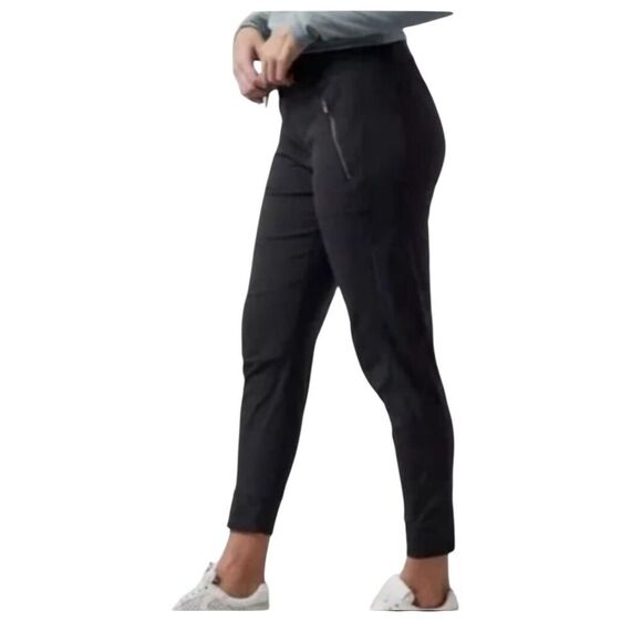 Athleta Trekkie North Joggers Black Size 6 - Picture 7 of 8